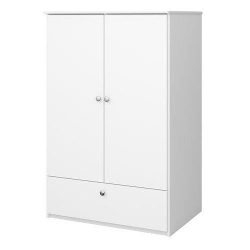 Ebern Designs Esfira 2 Door Manufactured Wood Wardrobe Uk